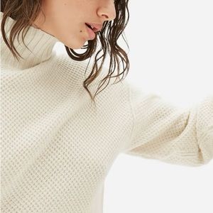 Everlane The Cashmere Stroopwafel Turtleneck